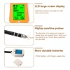 Yieryi 6-in-1 Soil Tester PH/EC/Moisture/Sunlight/Air Humidity/Temp High Accuracy Conductivity PH Meter for Gardening Farming 5