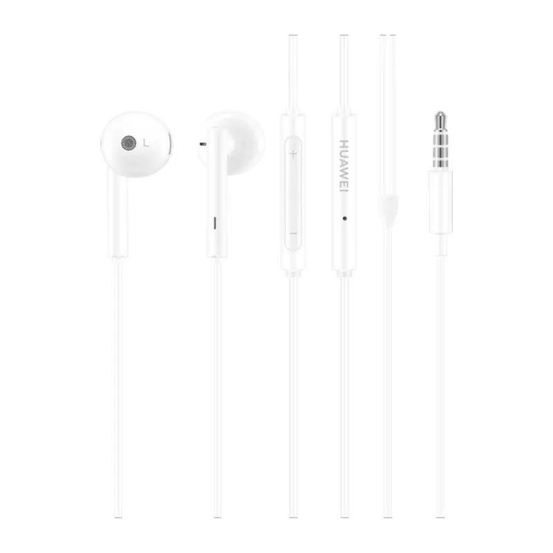 Original Huawei AM115 Earphones 3.5mm Jack Wired Headphone Half In-Ear with Microphone Smart Phones Computer Headset Earbuds