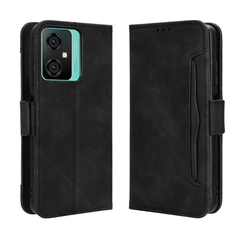 Per Blackview Oscal C70 Multi-Card Slot Cover Custodia In Pelle Protect Cover Per Blackview Oscal C70 Stand Flip Wallet Case