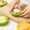 New Refrigerator Fresh-keeping Box Avocado Tomato Onion Cut In Half Fresh-keeping Container Food Seal Cover Kitchen Accessories 3