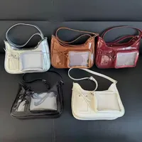Filles bricolage femmes Y2K Harajuku sacs d'école coréen Transparent Ita sac école bandoulière Anime plaque d'affichage sac à main jouet 6