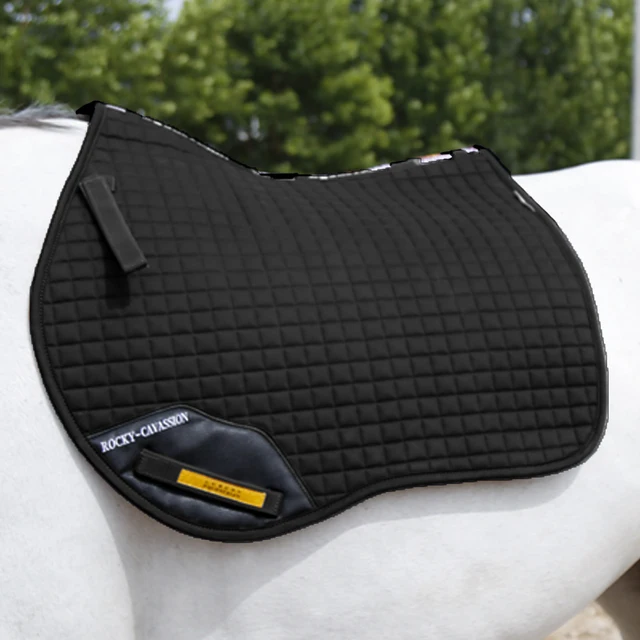 3D sweat-wicking saddle pad Shock absorbing saddle pad Horse equipment Shock absorbent saddle pad for riding horse 8210098 2