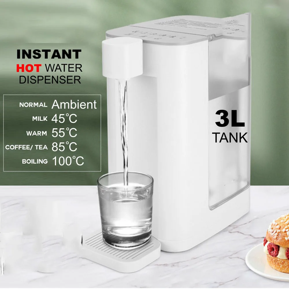 220V instant electric kettle household large capacity heat preservation automatic power off thermos quick hot water dispenser