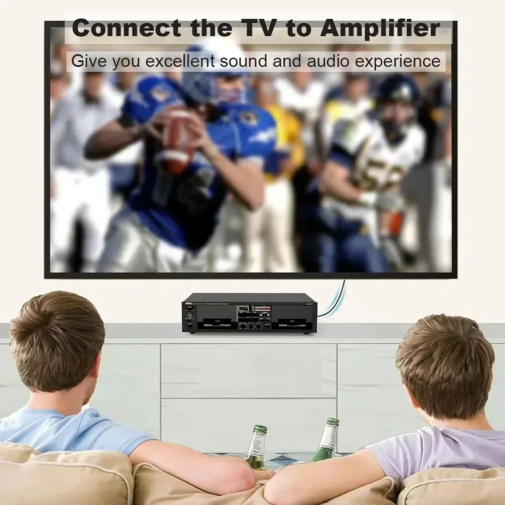 Premium 2RCA Stereo Audio Cable for Home Entertainment Systems
