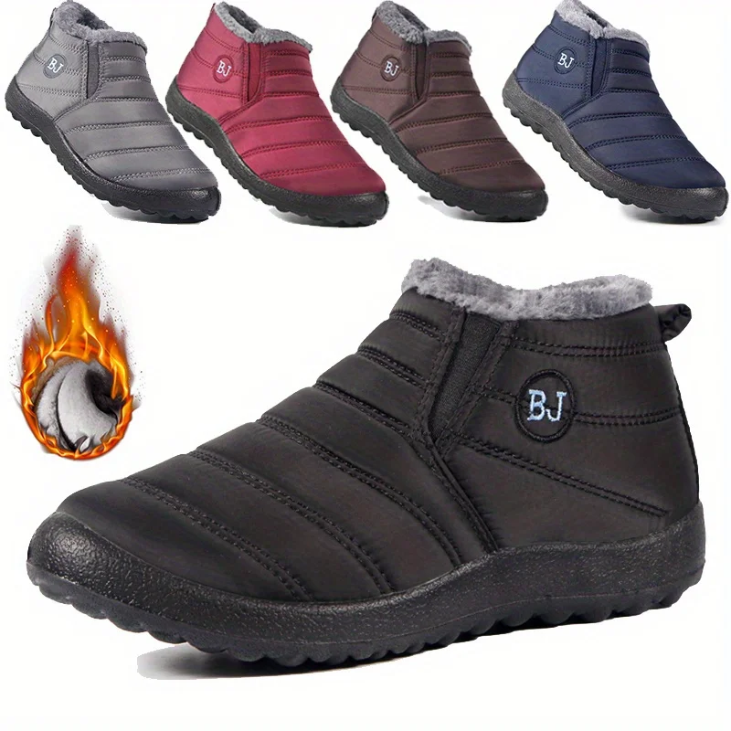 Waterproof High-Top Winter Shoes for Men and Women – Comfort and Support for Your Winter Adventures