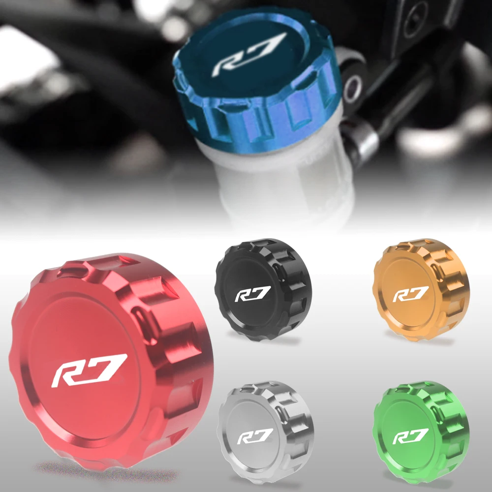 Accessori Moto Coperchio Fluido Serbatoio Freno Anteriore E Posteriore Per Yamaha R7 2022 Yzf R7 Yzf-R7 2021-2022
