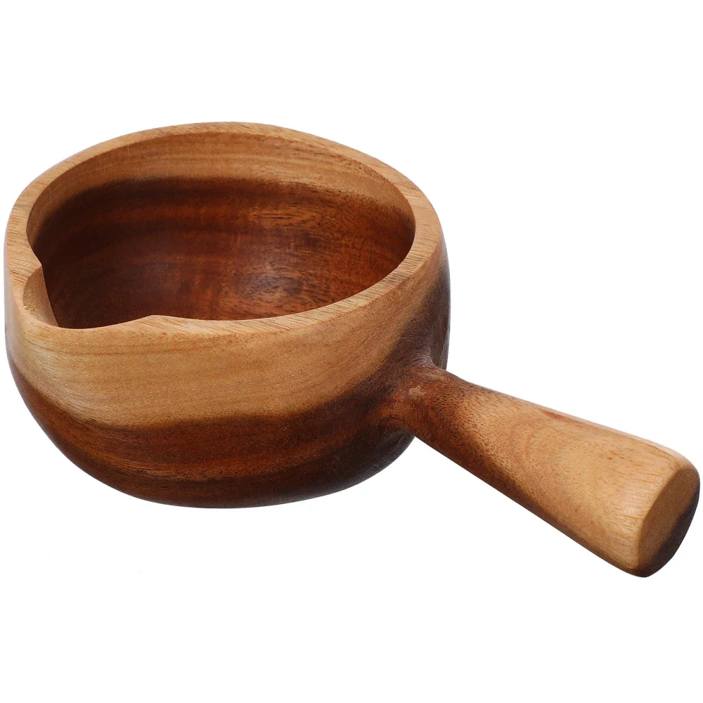 Description Picture 2 of itemWooden Water Ladle Japanese Style Bath Salt Scoop Water Dipper Hair Washing Water Cup Bathroom Scoop for Water Sauna Garden Tea