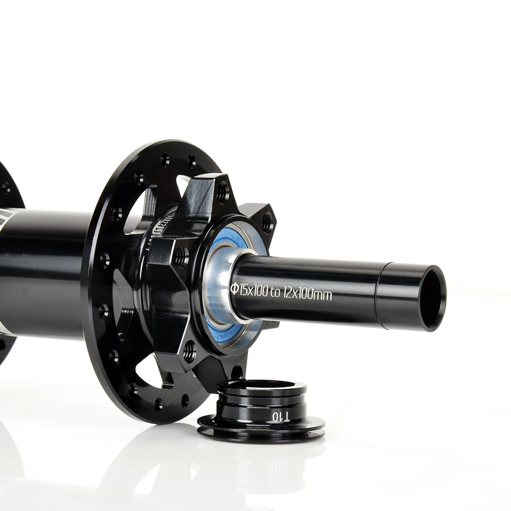 Koozer フロント MTB 自転車ハブ 15x100 から 12x100 アダプター