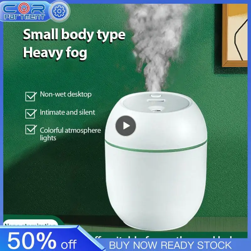 Neutral Humidifier Usb Universal Large Capacity Portable For Office Car Car Accessories Humidifier Air Diffuser
