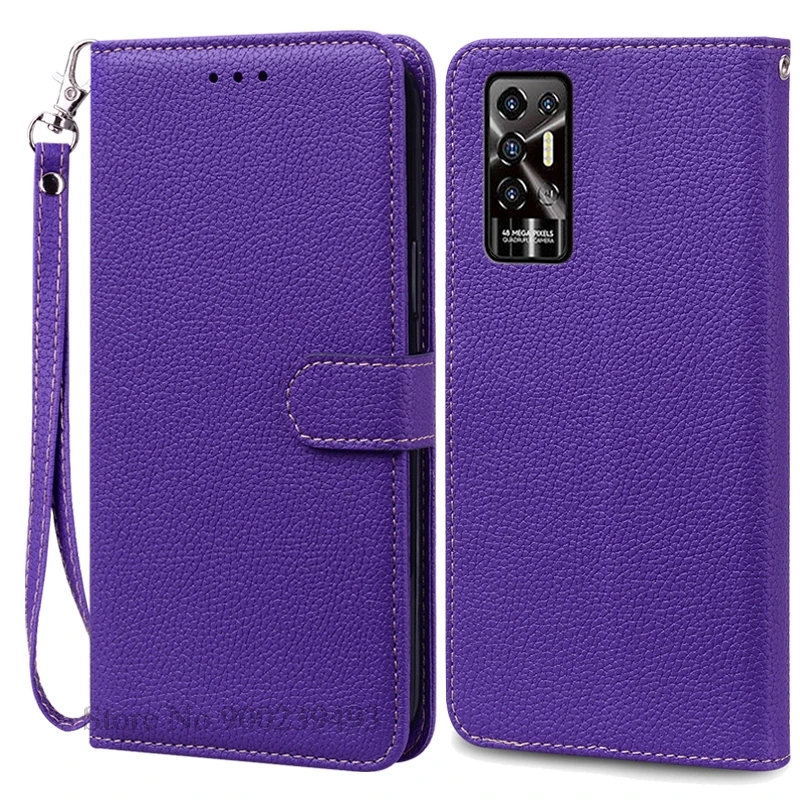 Leather Wallet Flip Case - Stylish Protective Phone Cover & Bumper Shell