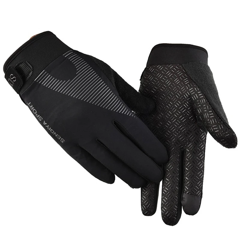 Men Cycling Gloves Full Finger Touch Screen Motorcycle Bicycle Mtb Bike Gloves Gym Training Gloves Outdoor Fishing Hand Guantes 3