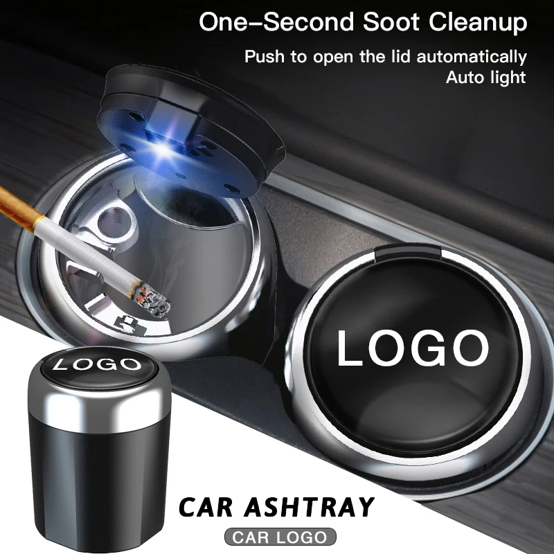 Portable ash container,water cup holder car ashtray,suitable for Cadillac  Escalade XT5 BLS SRX CTS ATS CT4 CT5 CT6 STS EXT XTS