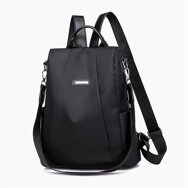 Zaino multifunzione donna in nylon per scuola viaggio e tempo_voghion.com