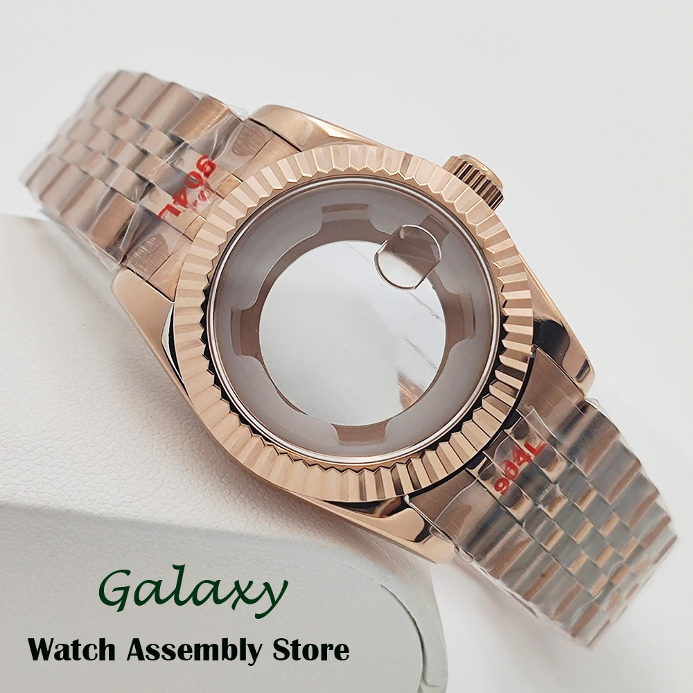 31MM NH05 Fluted Curved Sapphire Glass Stainless Steel