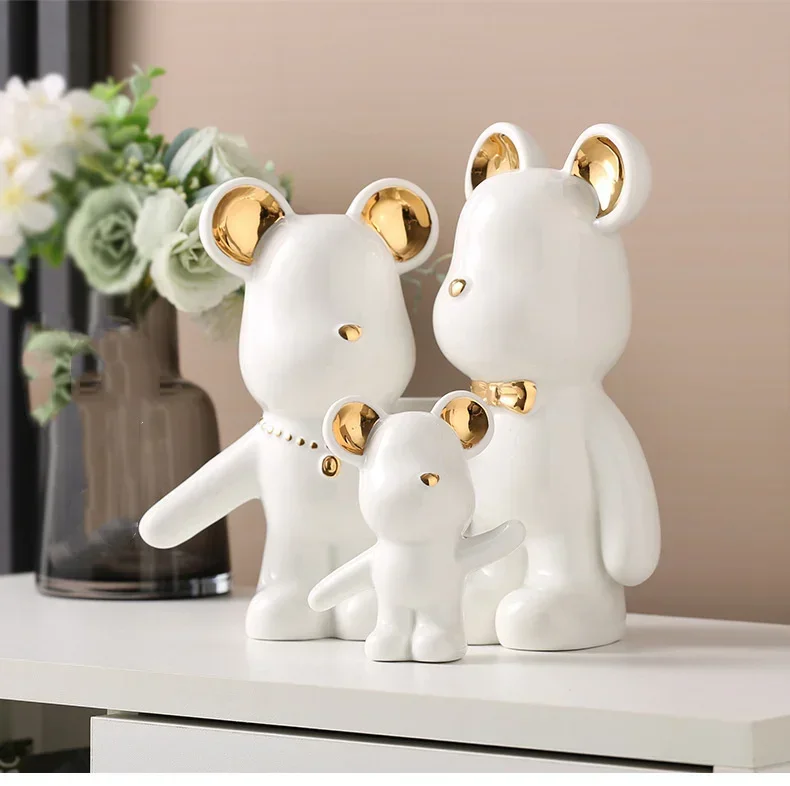 

Популярное керамическое украшение в виде медведя