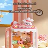 Rabbit Doll Machine Toy for Kids Mini Cartoon Claw Crane Machines with Light Music Children Toy Gifts Home Doll Grasping Machine 4