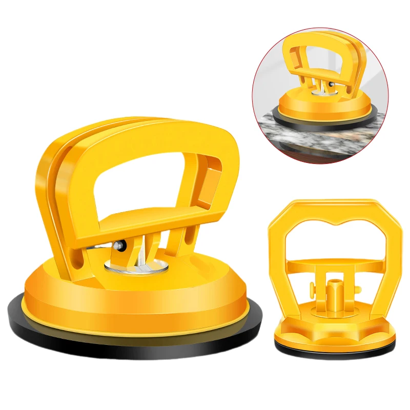 Integrated Ceiling Suction Cup Tile Aluminum Button Plate Tile Suction Plate Glass Adsorber Screen Removal Installation Tools vacuum suction cup,vacuum sucker,glass suction cup handle