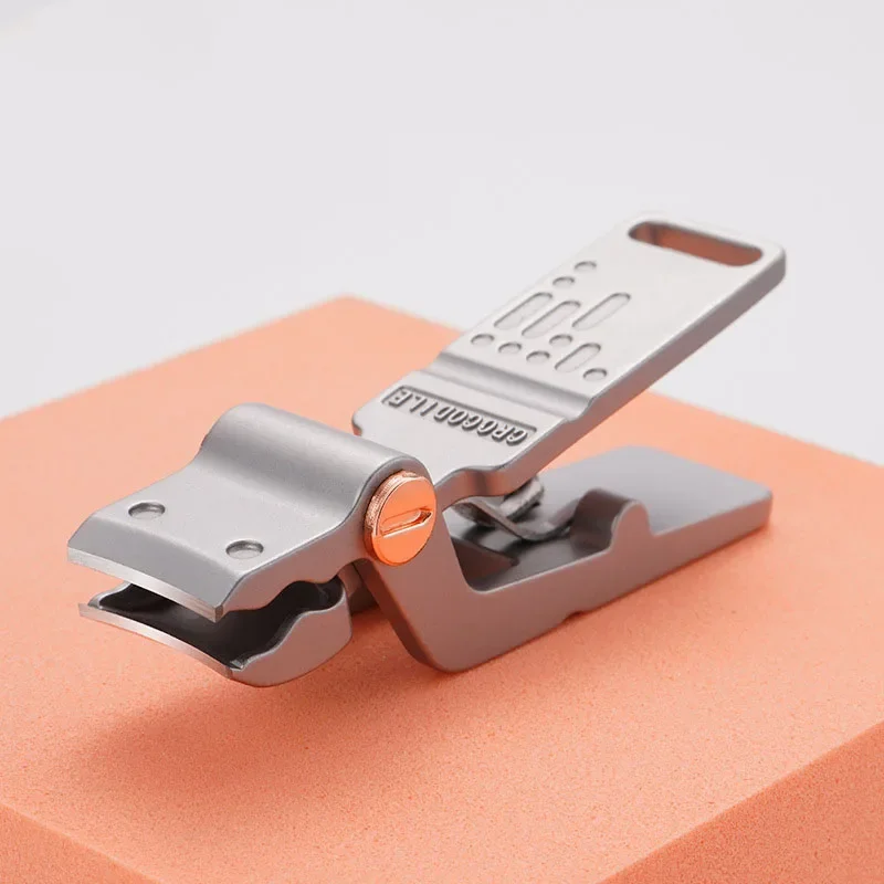 Crocodile-shaped Wide Jaw Nail Clippers Stainless Steel Manicure Cutter Anti-splash Thick Hard Toe Nails Scissors Pedicure Tools nail clipper set nail clipper nail scissors set nail clippers manicure set manicure sets manicure nail clipper set nail clippers kit