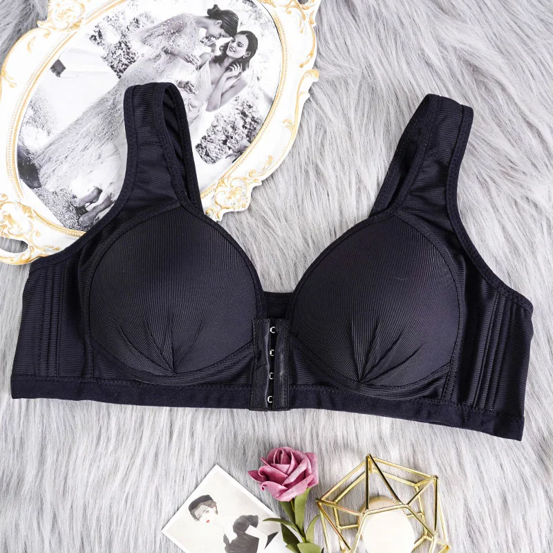 Plus Size Seamless Sexy Open Cup Bra for Maternity Clothes