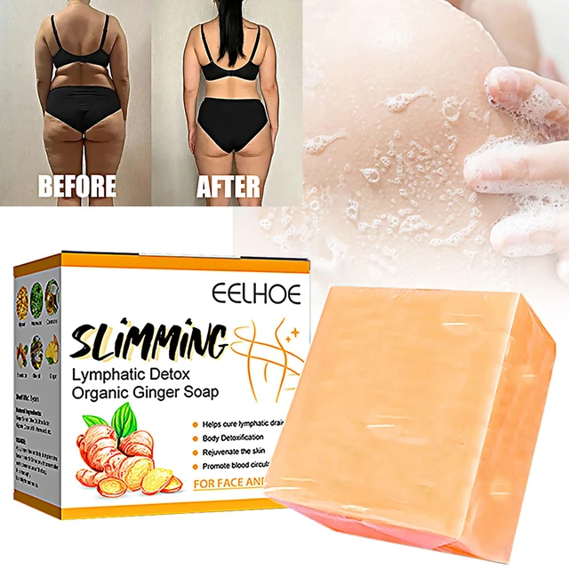 Lymphatic Detox Organic Ginger Soap Ginger Lymphatic Drainage Weight Loss -  AliExpress