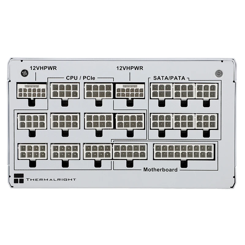 TR-TG1350 White Computer Case Power Supply,Dual 12VHPWR Interface,100-240V ATX3.0/PCI-e5.0 Gold Medal Fully Modular 3 TR-TG1350 White Computer Case Power Supply,Dual 12VHPWR Interface,100-240V ATX3.0/PCI-e5.0 Gold Medal Fully Modular - Image 3