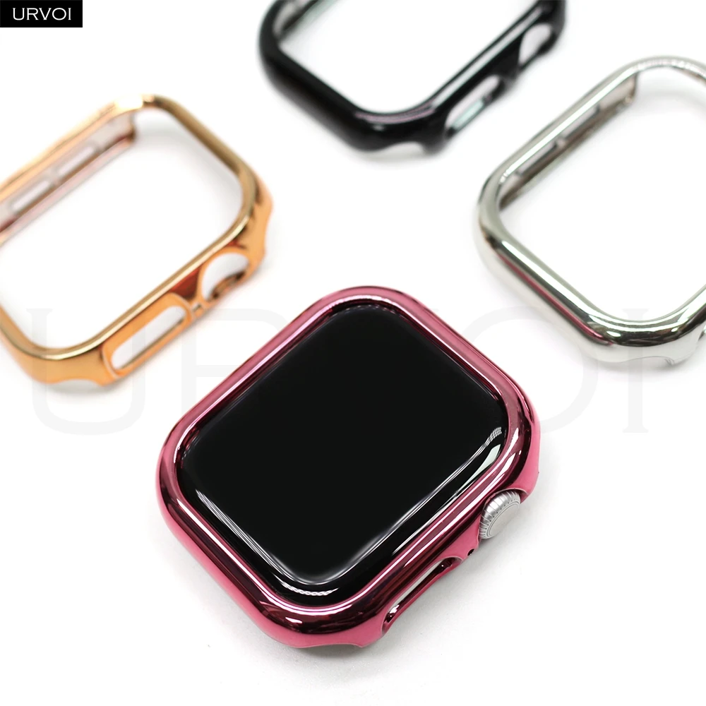 URVOI Electroplated Anti-Scratch Apple Watch Bumper Cover