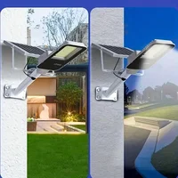 357LED Powerful Outdoor Solar Street Light 6500K IP65 Waterproof 4000/3000mah Street Light For Garage Garden Wall Lamp 2