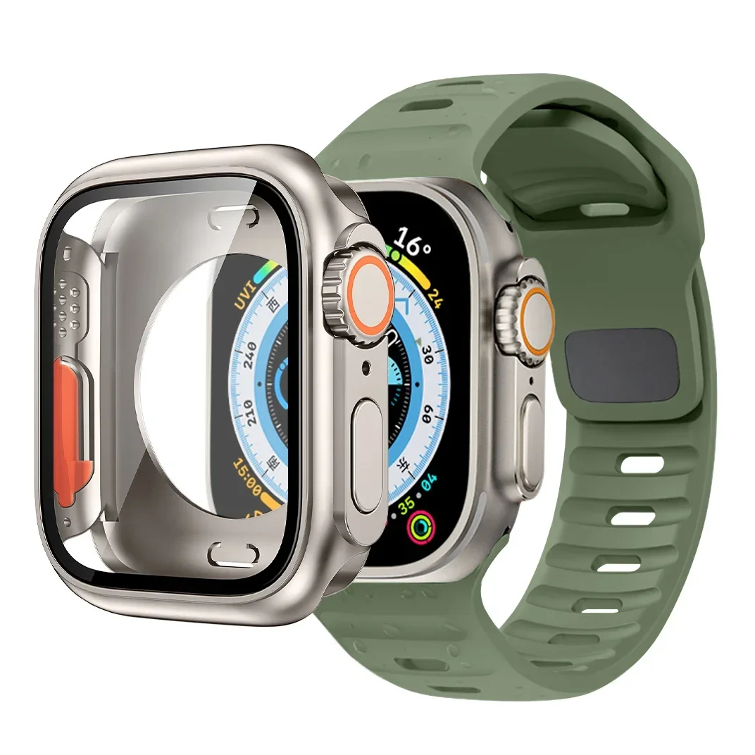 Silicone Smart Bracelet with Ultra Protective Case