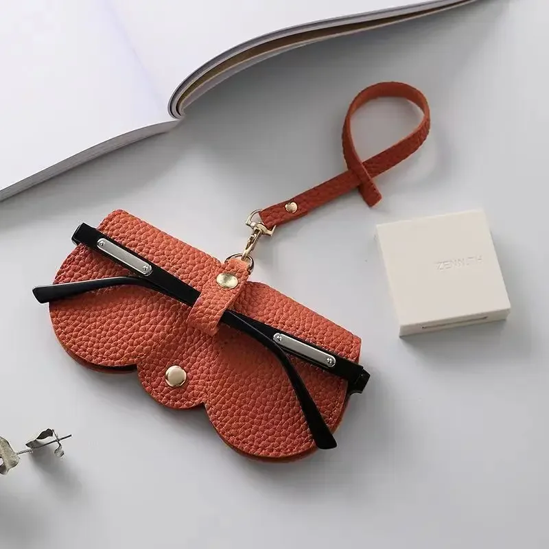 Sunglasses Bag Portable Eyewear Case Protective Cover Cute Eyewear Clip Women's Minimalist