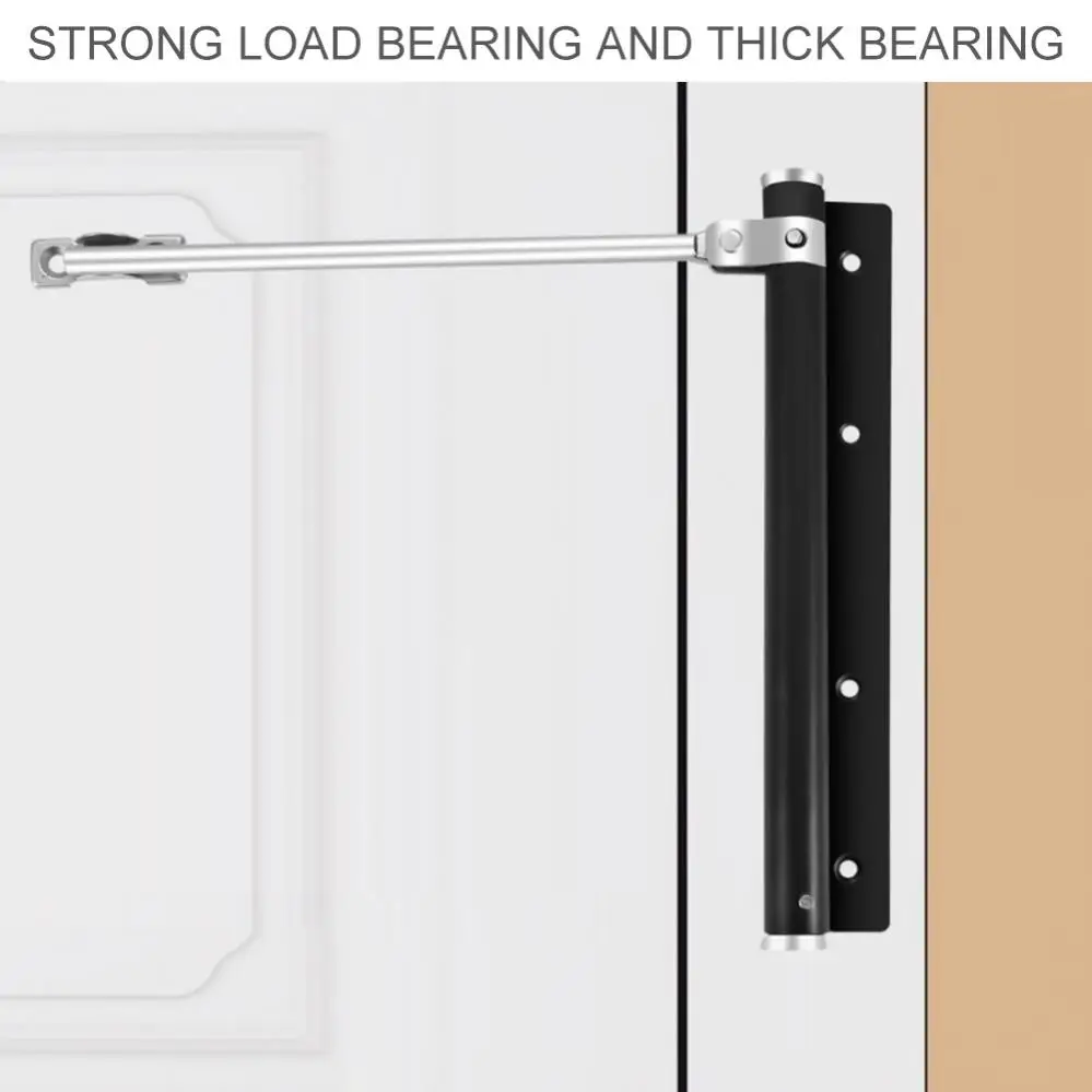 Door Closers Stainless Steel Simple Automatic Hinge Lightweight Closing Device Hardware For Home Office door closer