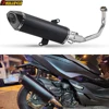 For HONDA ADV350 2022-2024 Forza350 NSS350 2021-2024 Motorcycle Exhaust Full System Header Manifold Muffler DB Killer Carbon Tip