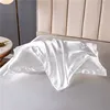 1pcs Man-made Mulberry Silky Pillowcase  Pillow Case Cover Satin Home Textile Bedding Hotel Pillowcases 2