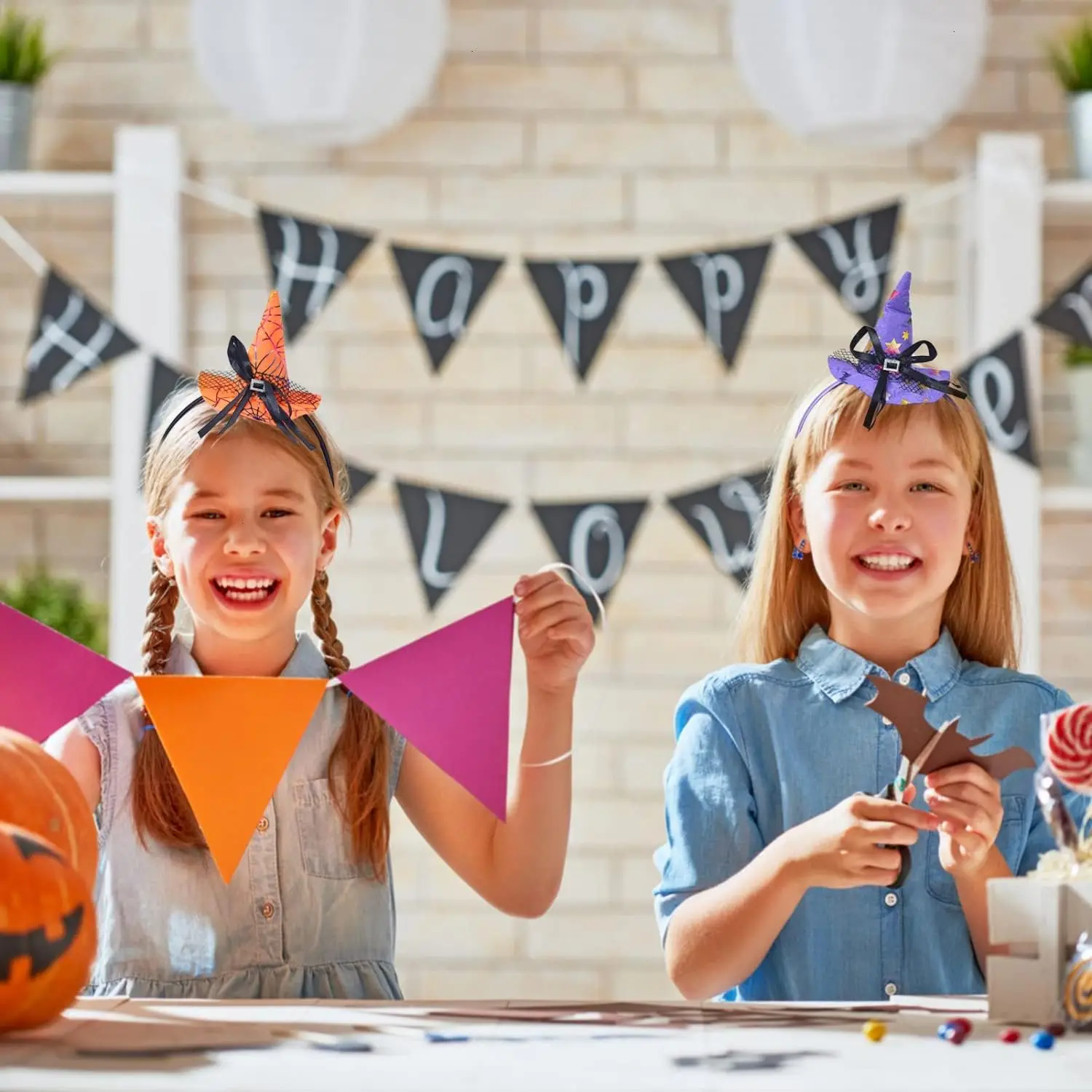 20 Fasce Per Capelli Di Halloween: Set Con Ragnatela, Zucca, Teschio E Strega Per Donne E Ragazze, Accessori Antiscivolo Per Costumi E Feste A Tema