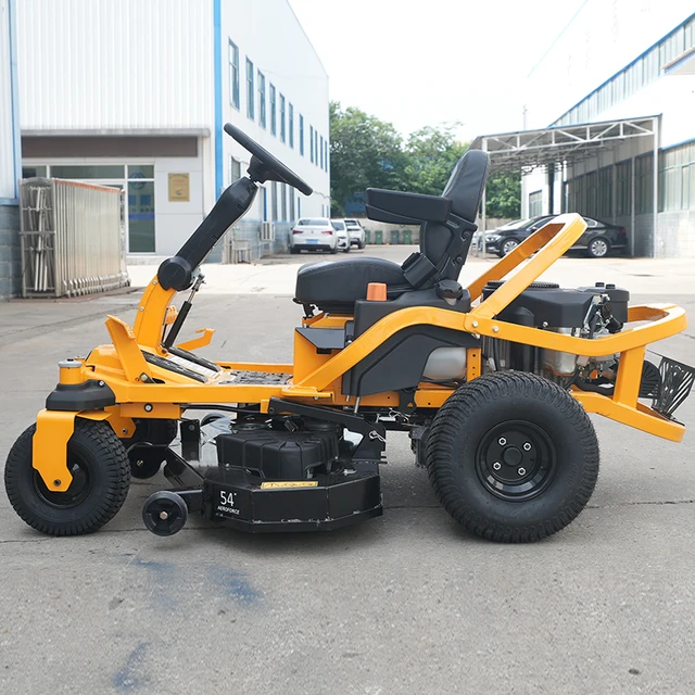 360° Turn Riding Lawn Mower 26 HP Powered Petrol Zero Turn Garden Ride Grass Cutting Lawn Mower Customization 6