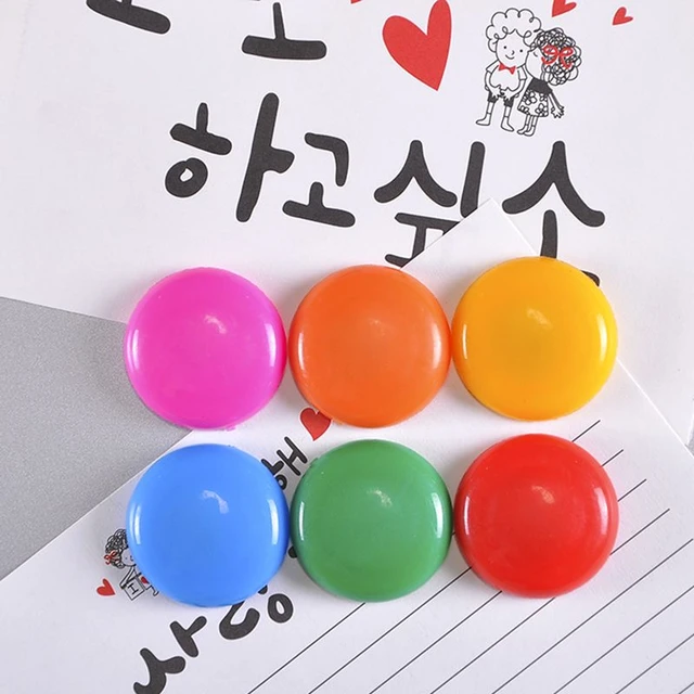 Classical Magnetic Button For Whiteboard Refrigerator Fridge Magnet Pin  15mm/17mm/20mm/30mm/40mm Office School