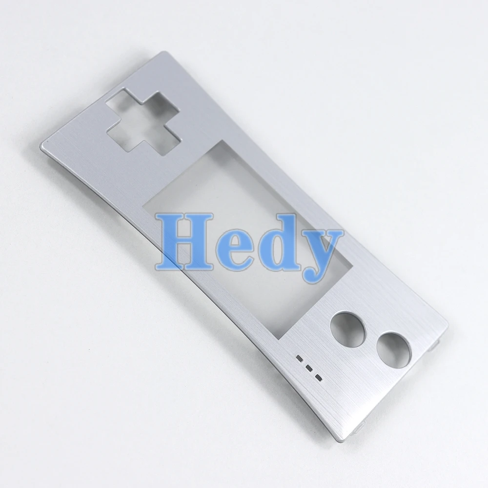 para gameboy micro substituição frente escudo placa frontal caso painel de cobertura para gameboy para gbm reparação protetora