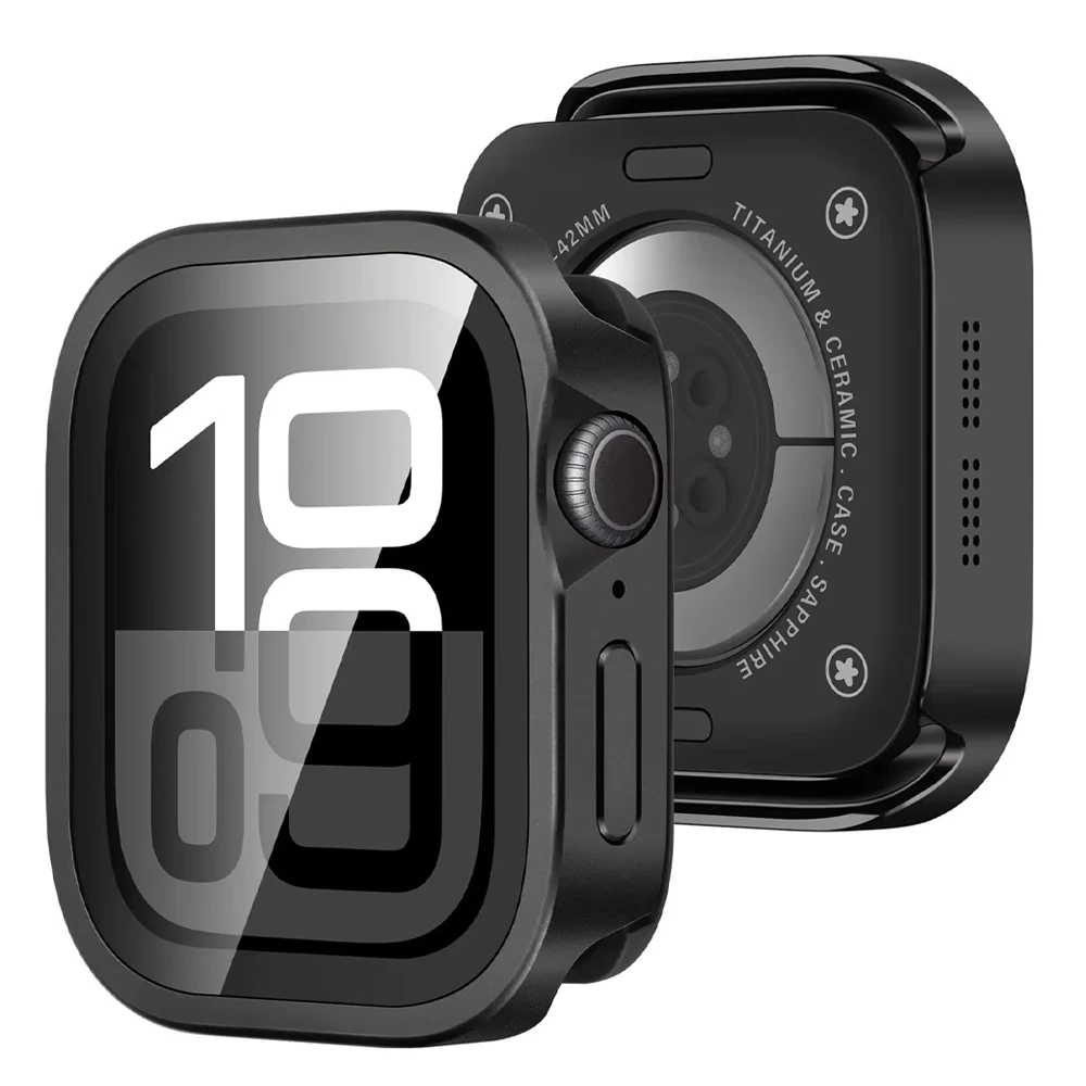 Premium Anti-Fall Aluminum Alloy Watch Case with Full Metal Coverage