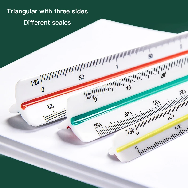 30cm Triangular Scale Ruler