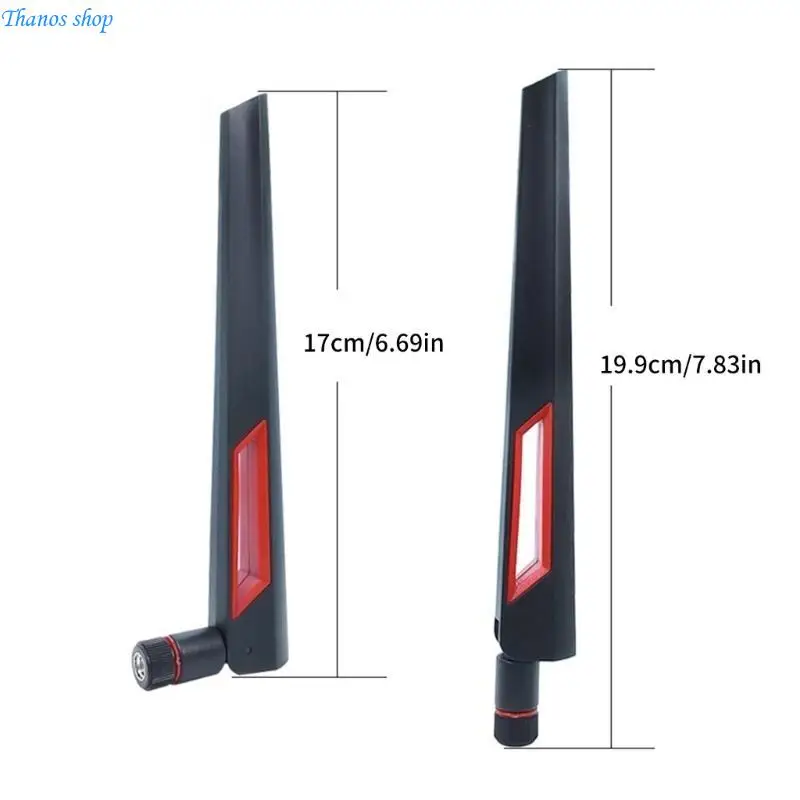 3/4Pcs 2.4GHZ/5GHZ 이중 밴드 안테나 라우터 용 광대역 무 지향성 SMA 안테나 모바일 무선 홈 X37A