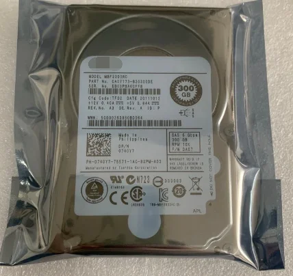 

Жесткий диск для Dell 740Y7 MTV7G MBF2300RC 300G 10K 6 ГБ 2,5 дюйма
