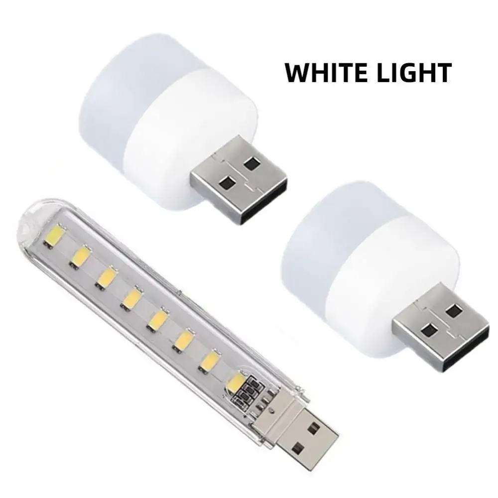 

U Disk Light Interior Lighting Fixtures Usb Soft Light Plug And Play Small Book Lamp Usb Round Lamp Lighting Usb Socket Usb Lamp