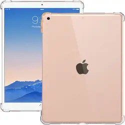 Custodia trasparente in TPU silicone per tablet con copertura antiurto airbag