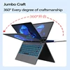 Intel Processor N100 14 inch 32 GB DDR4 2TB SSD Slim Laptop YOGA 6000 mAh Tablet 2-in-1 1920*1080 Screen Touch 360° Flip Office 4