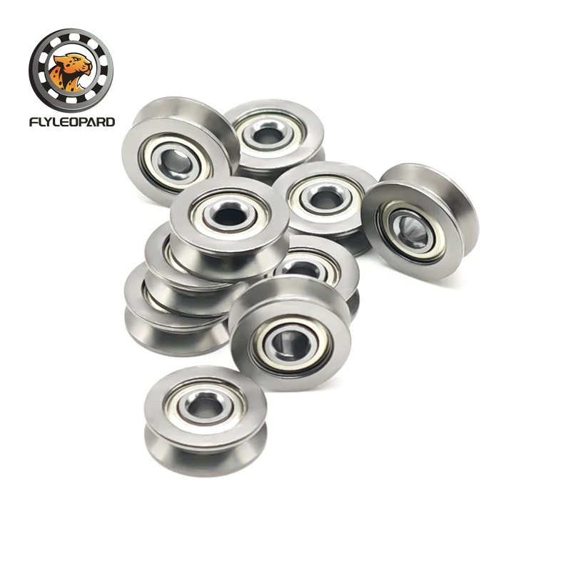 20 Cuscinetti A Sfere V623ZZ 3x12x4mm - Per Stampanti 3D, Modellismo, Con Scanalatura A V