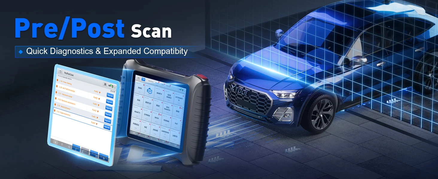 Xtool IP900BT OBD2 Diagnosegerät für Alle Fahrzeugsysteme mit ECU-Codierung, Aktivtest, Schlüsselprogrammierung und 41+ Reset-Funktionen, FCA CAN FD – Detail 14
