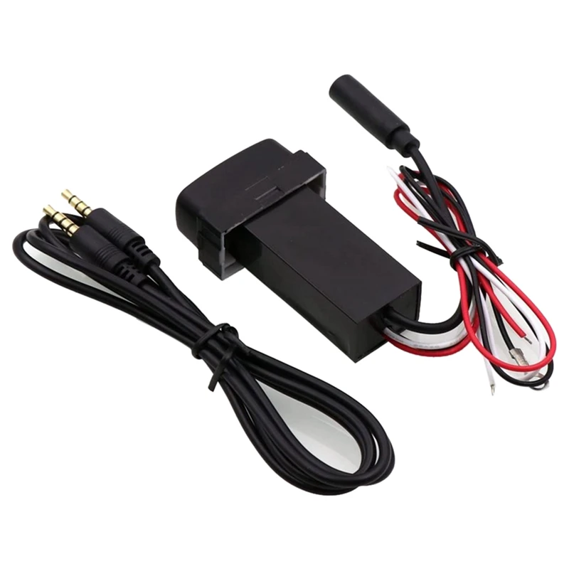 

Автомобильный Bluetooth-адаптер для музыки, установка панели, Aux-выход для Mitsubishi