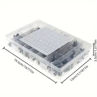 510Pcs/lot 0.1UF-1000UF 24Values Aluminum Electrolytic Capacitors 16-50V mix Electrolytic capacitor Assorted kit and storage box - Image 2