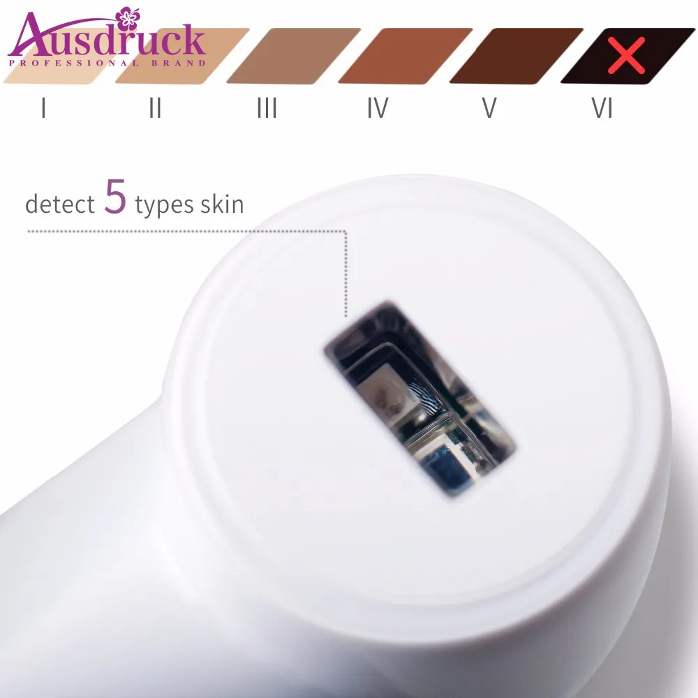 Mini Skin Color Tester by Fitzpatrick Taxonomy Accurate Skin Tone Type Test and Power Level Suggestion