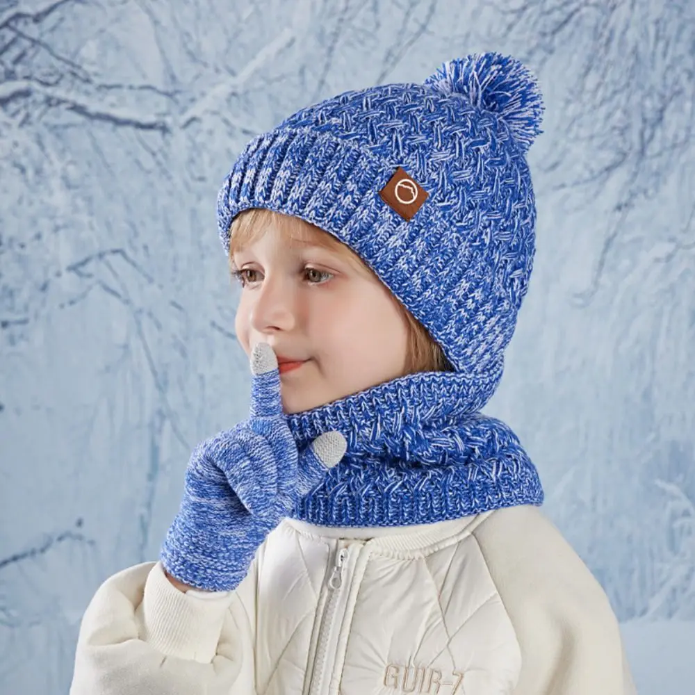 3Pcs New Unisex Kids Winter Hat Scarf Gloves Set S93d191fbfc5548afafc11bbc0079a62en