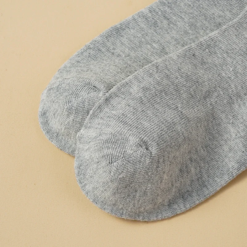 3 Pairs Autumn and Winter Women's Thickened Extra Long Warm Mid-calf Socks Solid Color Korean Ins Knitted Calf Socks